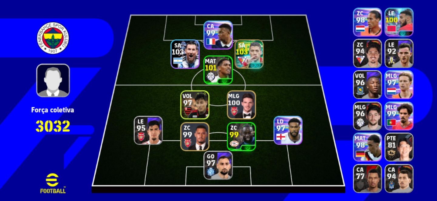 VENDA DE CONTAS EFOOTBALL 100% CONFIAVEL PLAY GAMES EXCLUIDA E KONAMI ID