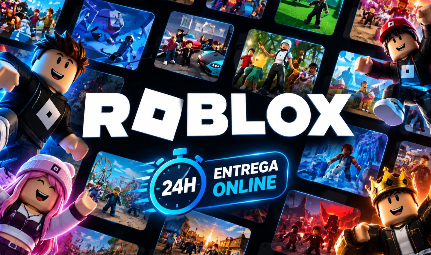 CÓDIGO / GIFTCARD ROBLOX - ROBUX MAIS BARATO DA PLATAFORMA - 24H ON