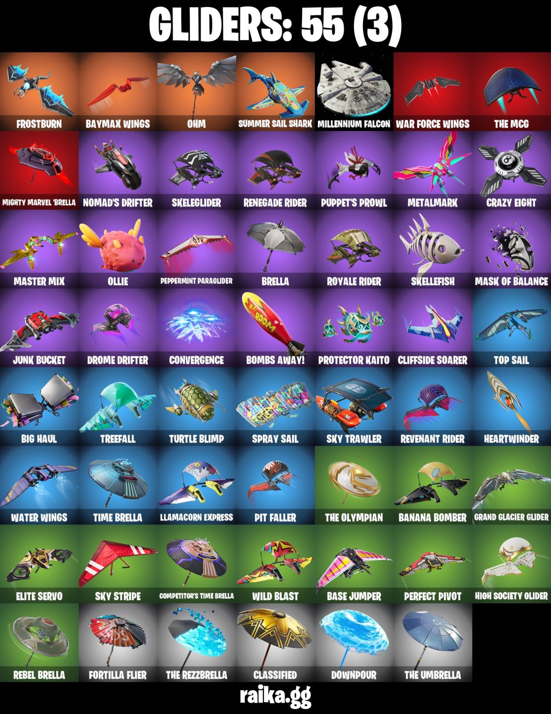 CONTA FORTNITE COM 60 SKINS GOLD MIDAS/DEADPOOL/FADE/SKYE/BRUTUS/OCEAN
