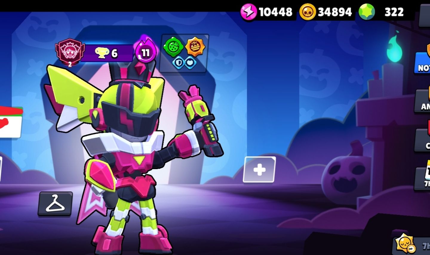 CONTA VETERANA (2019) BRAWL STARS | 60K TROFÉUS | 107/107 BRAWLERS | 72 BRAWLERS