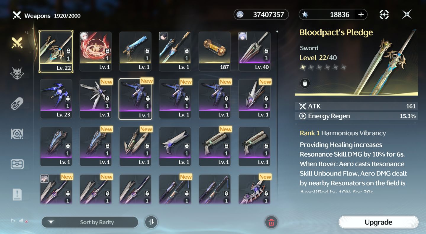 Hsin+Arma, Mornye S1+Discord S3, 120 tiros Limitados, 20 Ilimitados + 338 Corais