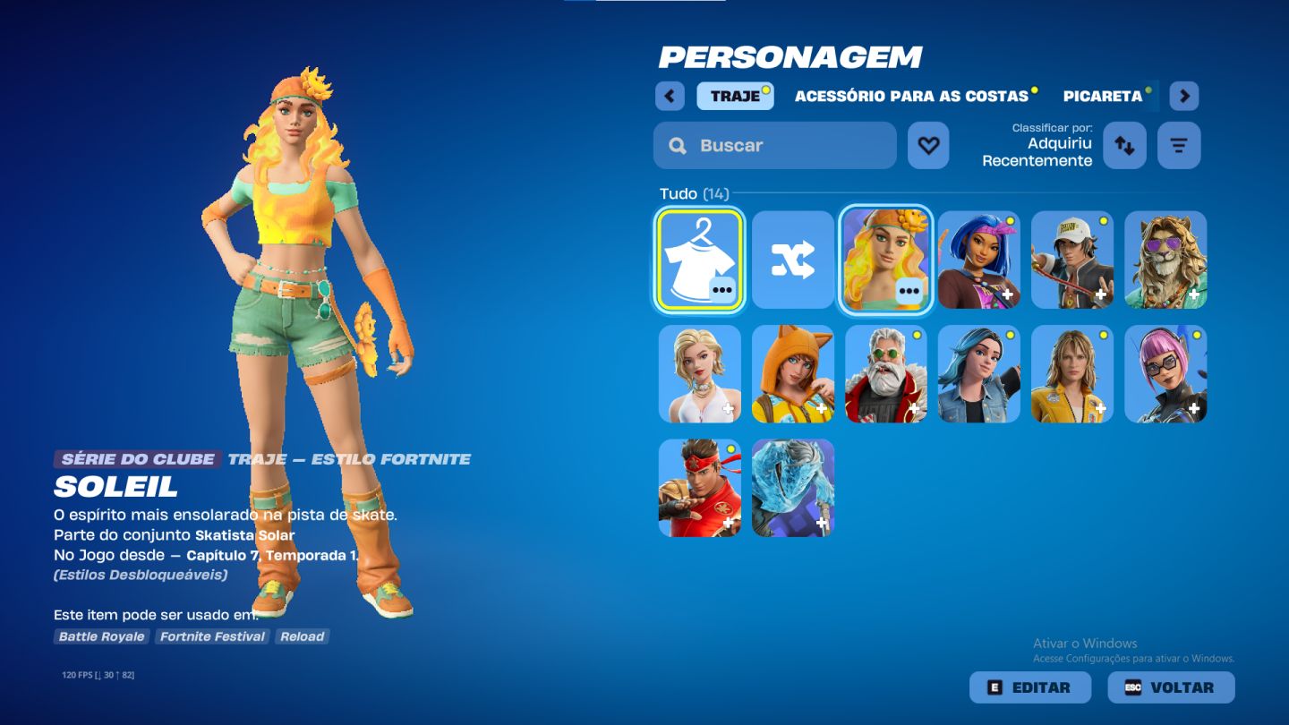 CONTA DE FORTNITE BARATA