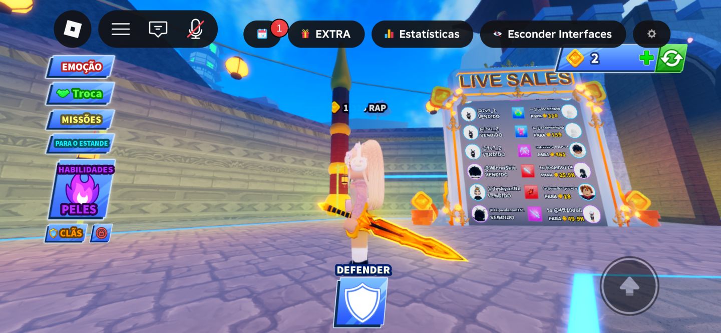 Blade Ball - Venda de Espadas Raras | 100% Seguro