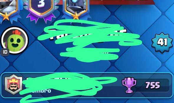 Conta clash Royale 8k de troféus