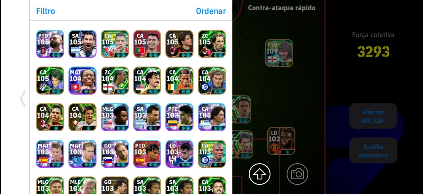 Conta EFOOTBALL extremamente boa