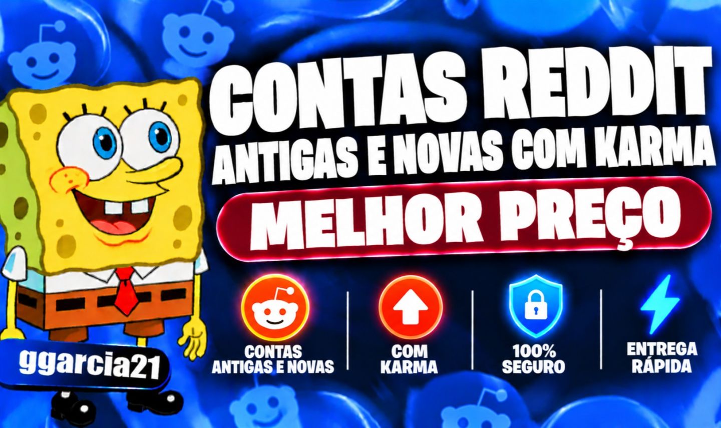 Contas Reddit Antigas e Novas com Karma | Melhor Preço