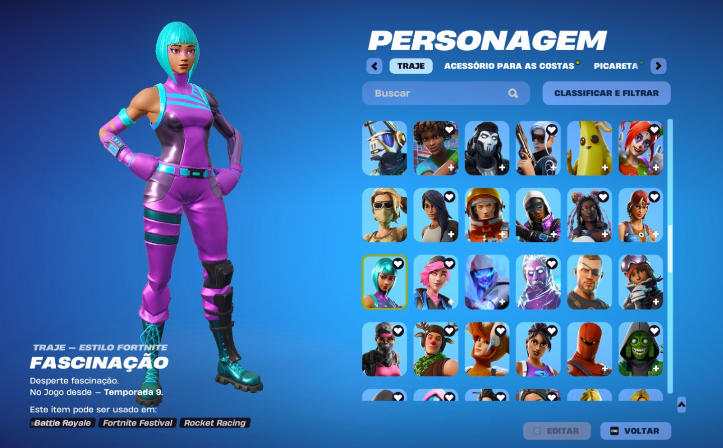 CONTA ANTIGA E TOTALMENTE TRY HARD COM WONDER, GALAXYY, IKONIC ETC...