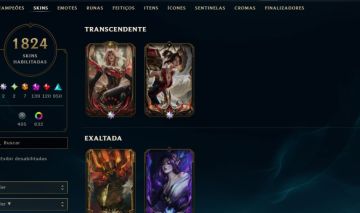 CONTA LOL 1824 SKINS | AHRI IMORTALIZADA | FULL ACESSO + DADOS RECUPERAÇÃO