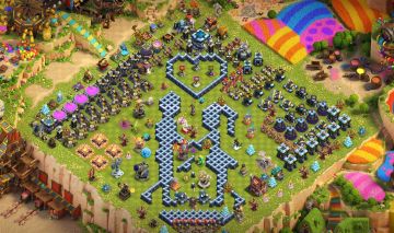 Clash of Clans - CV13 (TH13) FULL | Conta Rara