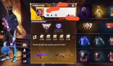 CONTAS DE FREE FIRE BARATAS - ANTIGAS RARAS E GEMADAS (MESTRES)