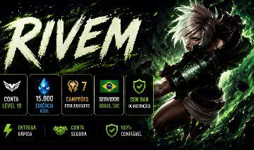 Contas SMURF LOL - Full ACESSO TOTAL [BR] Lv 10 + 15mil (EA)