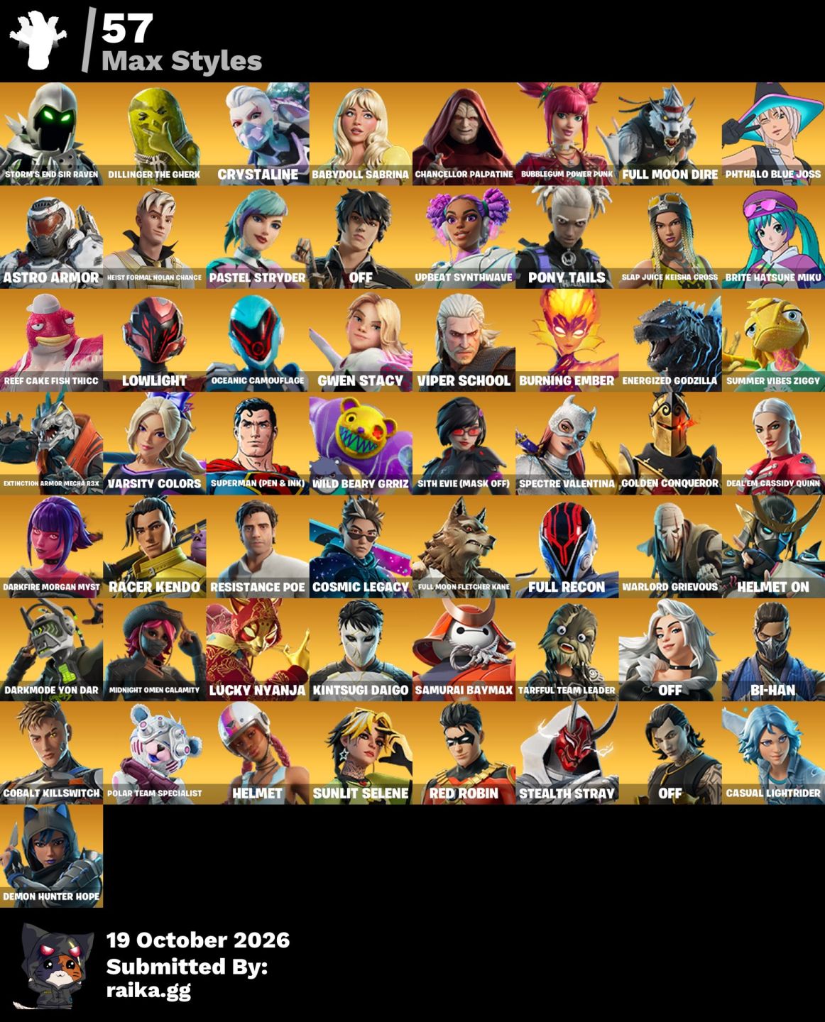 Conta fortnite | 132 Skins | 500 VB | Arcane Jinx