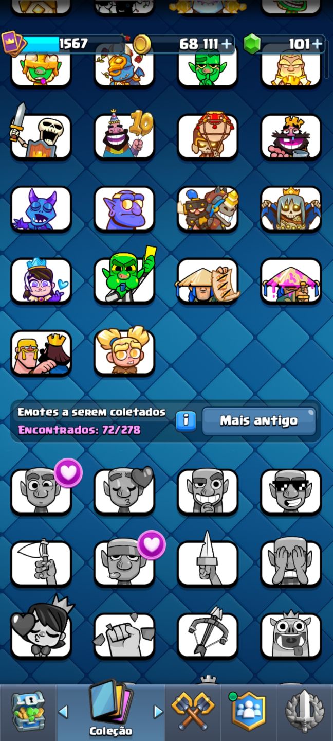 Conta clash royale