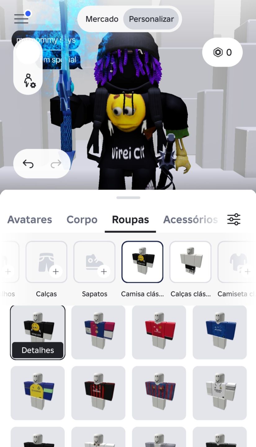 CONTA ROBLOX COM MAIS DE 25 SKINS!