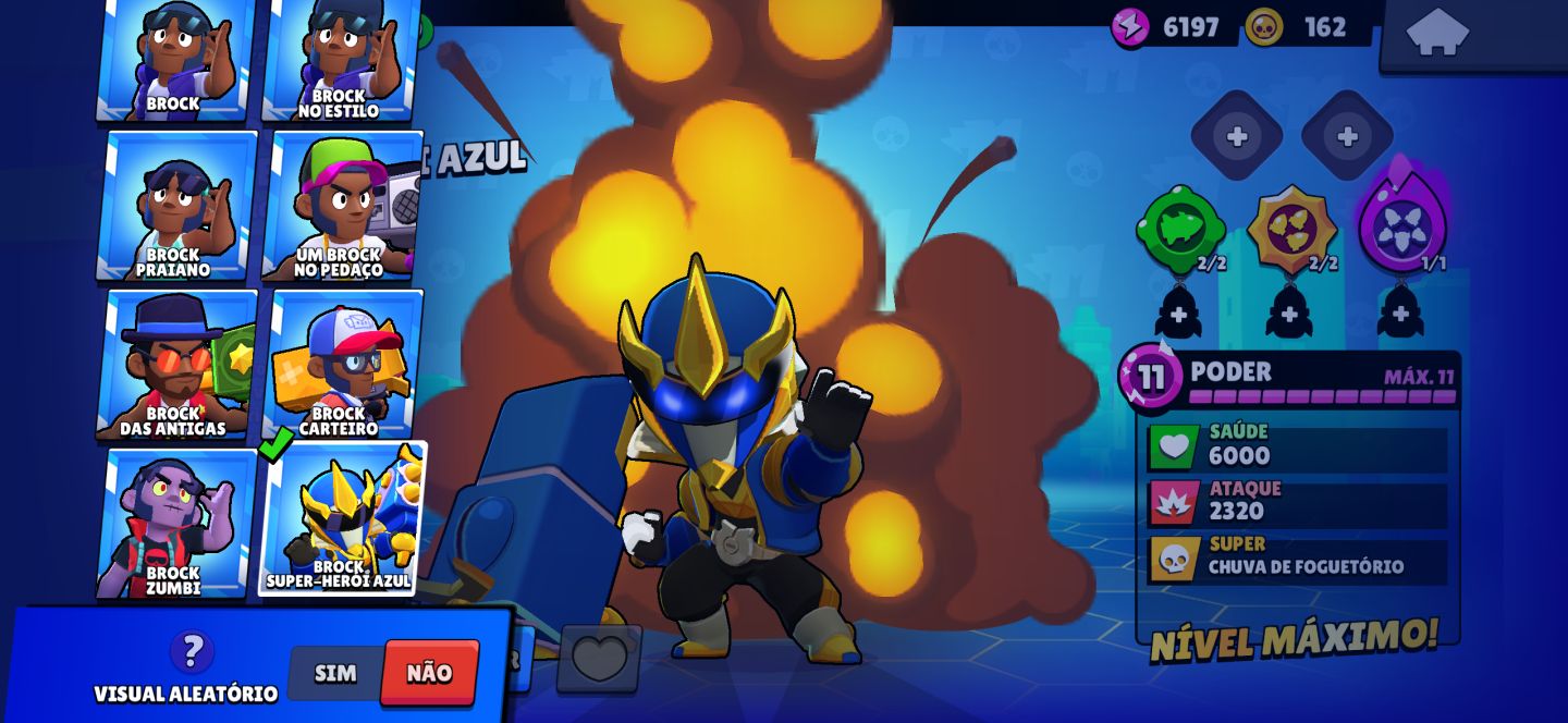 Conta brawl stars full, com varias skins exclusivas que não voltam mais, 50k+