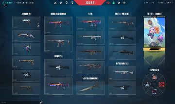 CONTA VALORANT!! | FULL ACESSO | VANDAL PRIMORDIUM, RGX | Karambit E Xenohunter