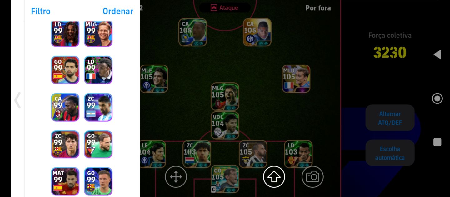 CONTA EFOOTBALL 3230 OVER |ADRIANO, RUI COSTA, SALAH BLITZ| KONAMI ID 100% LIMPA