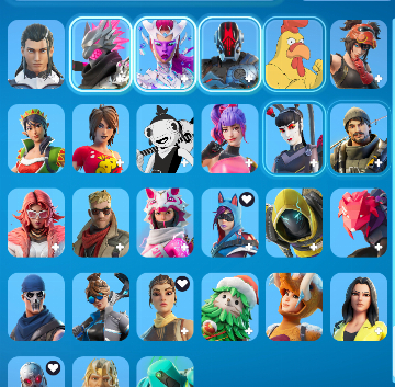 Conta de fortnite, +250 skins com T800, varinha estelar, etc