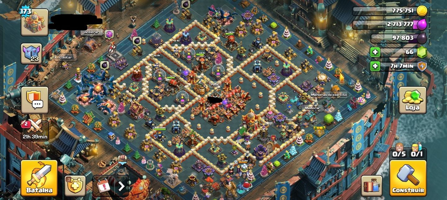 Conta de Clash Of Clans