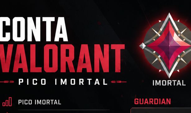 CONTA VALORANT - PICO IMORTAL | MUITAS SKINS PREMIUM + FACAS | EMAIL ORIGINAL
