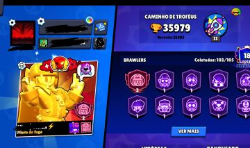 Continha braba com várias skins