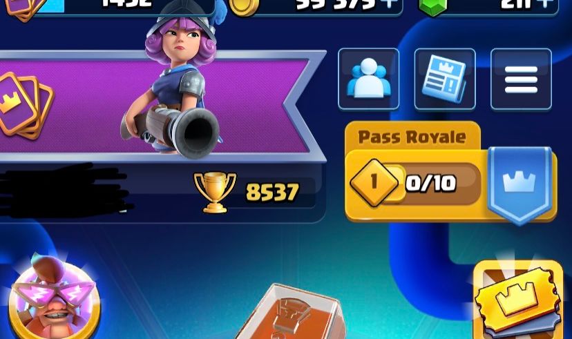 CONTA DE CLASH 8500 PERFEITA