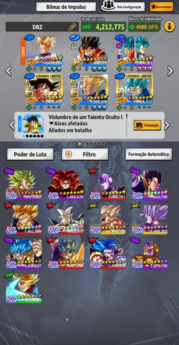 Conta end gamer braba com ultras estrelados LR metas e lfs metas