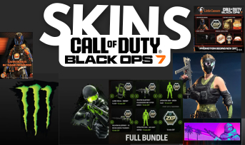 (MENOR PREÇO) SKINS CODIGO/KEY Black Ops 7 - BO7 + XP DUPLO/MONSTER/MULLER/RAVER