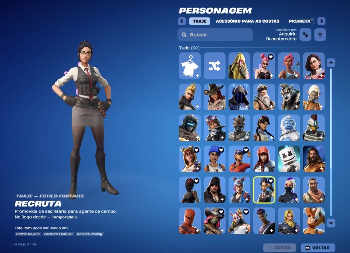Conta Fortnite epic, Full acesso, Email Alterável, Totalmente seguro!!