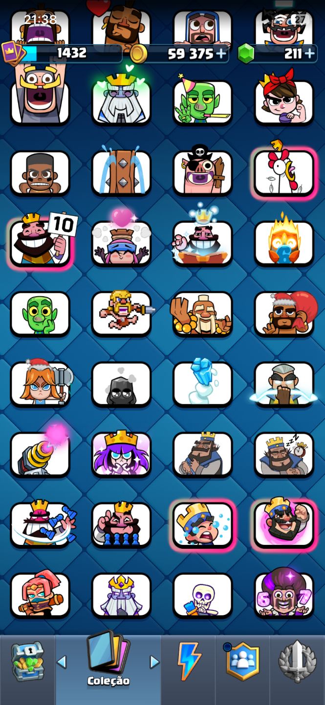 CONTA DE CLASH 8500 PERFEITA
