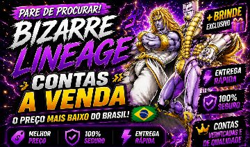 [SKINS RARAS COM O MELHOR PREÇO] - CONTAS BIZARRE LINEAGE