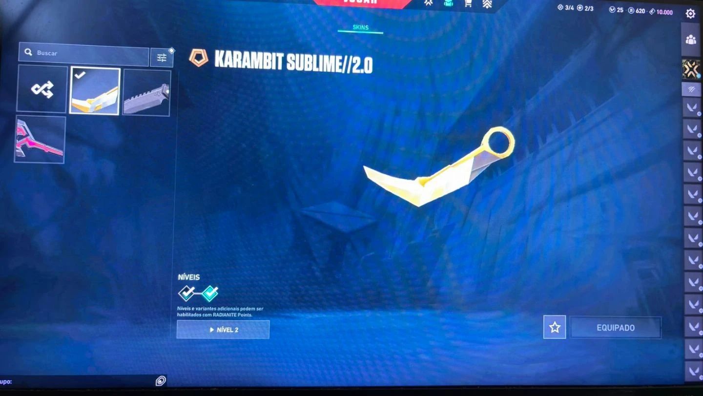 Conta Valorant: Vandal Champions 2023 | Peak Ascendente 3 Karambit Sublime 2.0