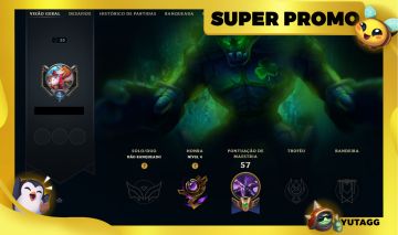 [SMURF ULTIMATE] CONTA UNRANKED - NUNCA TEVE ELO - RANKED LIBERADA - 100% SAFE