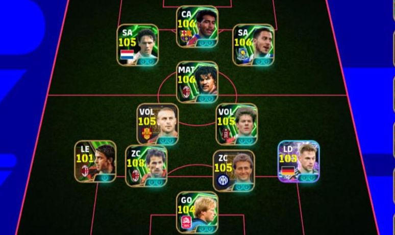 CONTA eFootball FORTE | Vários Players 104108 | Time Competitivo