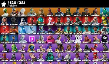 >>Conta Fortnite | 126 Skins | Deadpool | Entrega automática!!