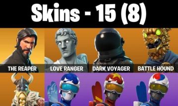 CONTA FORTNITE COM SEASON 3 FULL, TAKE THE L, ALPINISTAS E 15 SKINS