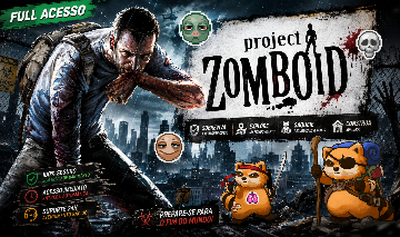 CONTA STEAM ONLINE PROJECT ZOMBOID (MAIS BARATA DO SITE) - ENTREGA AUTOMÁTICA!