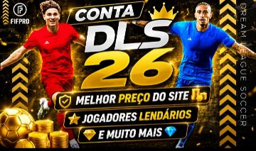 (O MELHOR DO SITE) CONTA DE DREAM LEAGUE SOCCER 26 (DLS 26)
