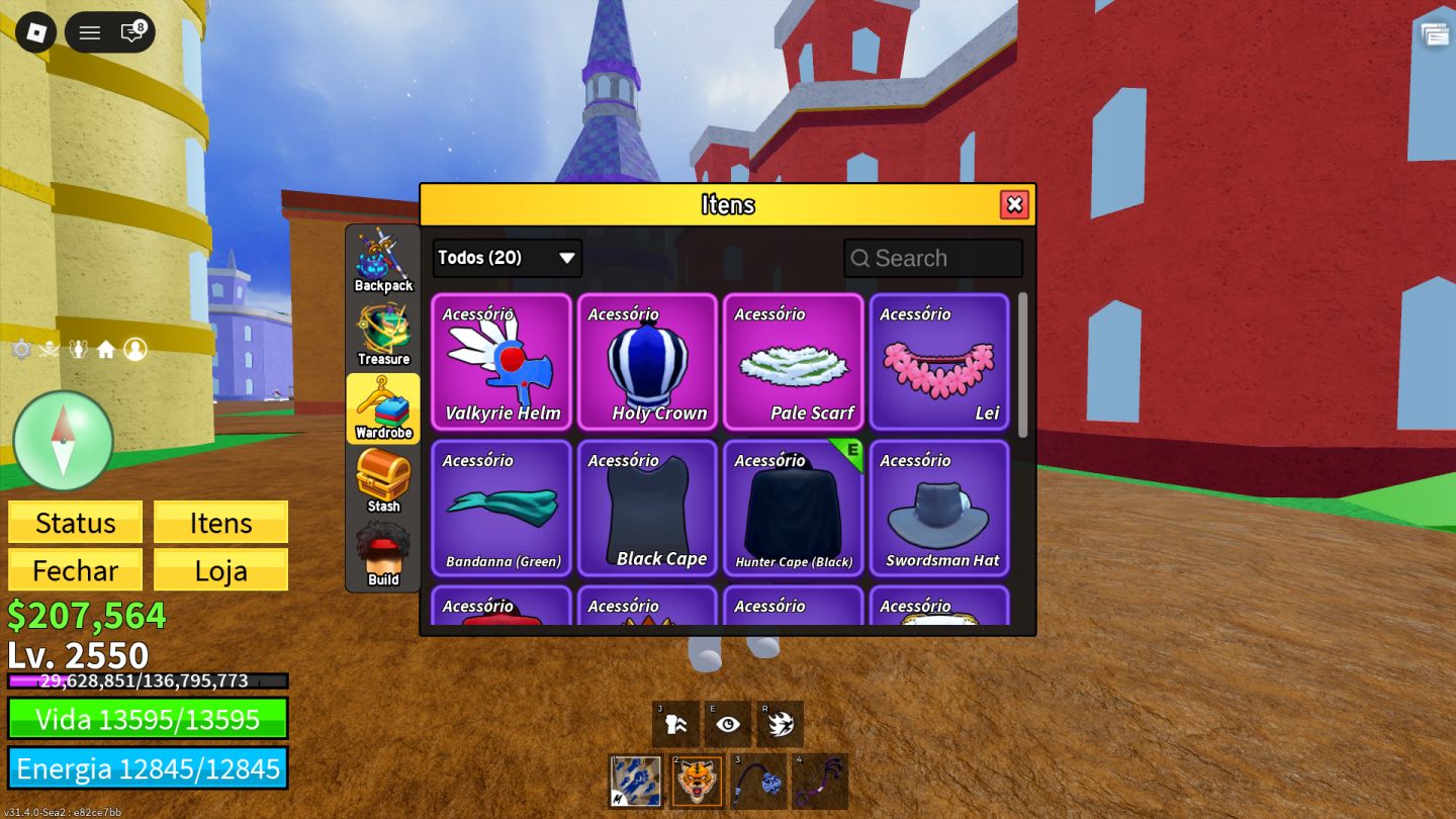 CONTA ROBLOX FOCADA EM BLOX FRUITS, ROUBE UM BAIRONT E BOLA DA MORTE