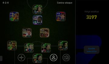 Conta eFootball com diversos jogadores raro