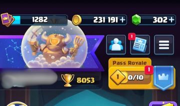 CONTA CLASH- 8000 TROFEUS