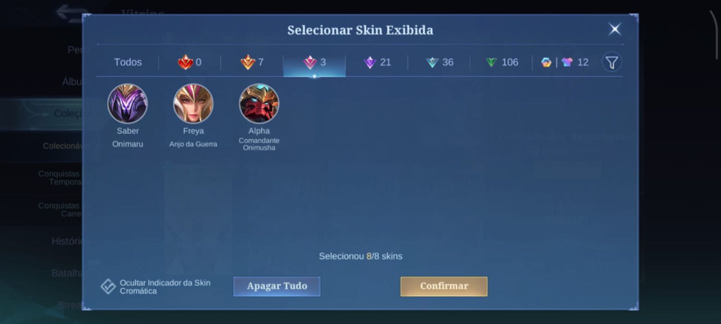 Conta imortal main mid full emblema ativo | Mobile Legends - MLBB
