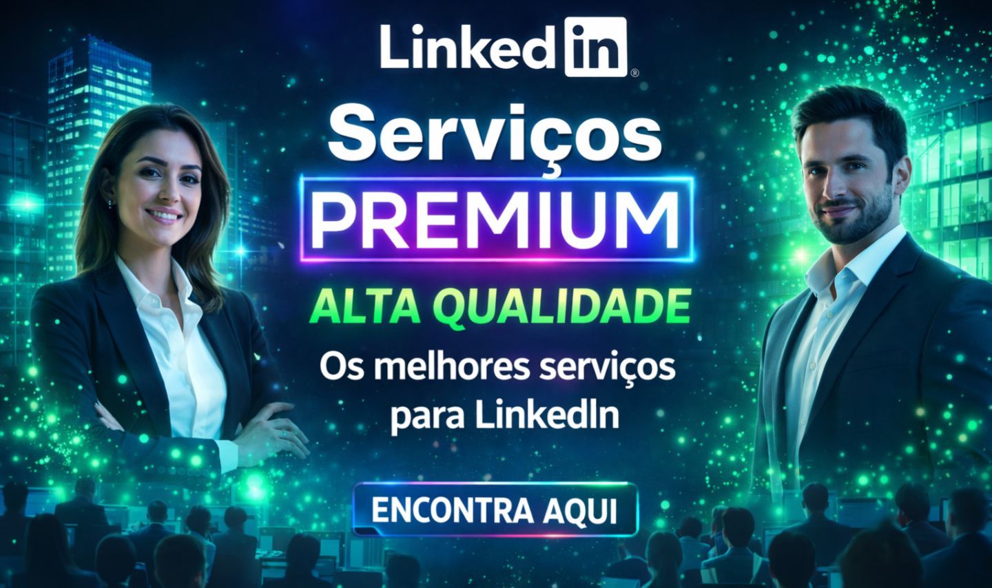 Seguidores Linkedin, Reações, Conexões, Compartilhamento, Membros e Comentários