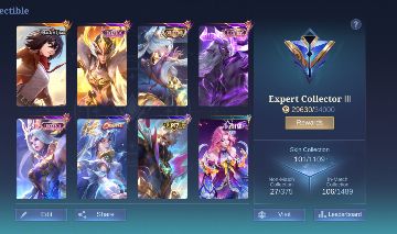 Conta mobile legends wr padrao