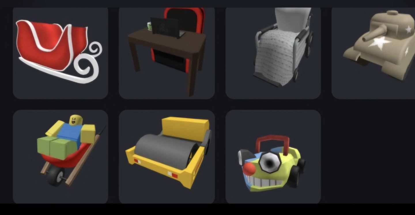 CONTA DO ROBLOX ALGUMAS SKINS E ALGUNS JOGOS.
