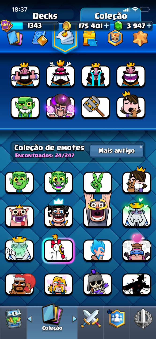 [PROMOÇÃO] CONTA CLASH ROYALE BEM UPADA | ARENA 20 | (LEIA A DESCRIÇÃO)