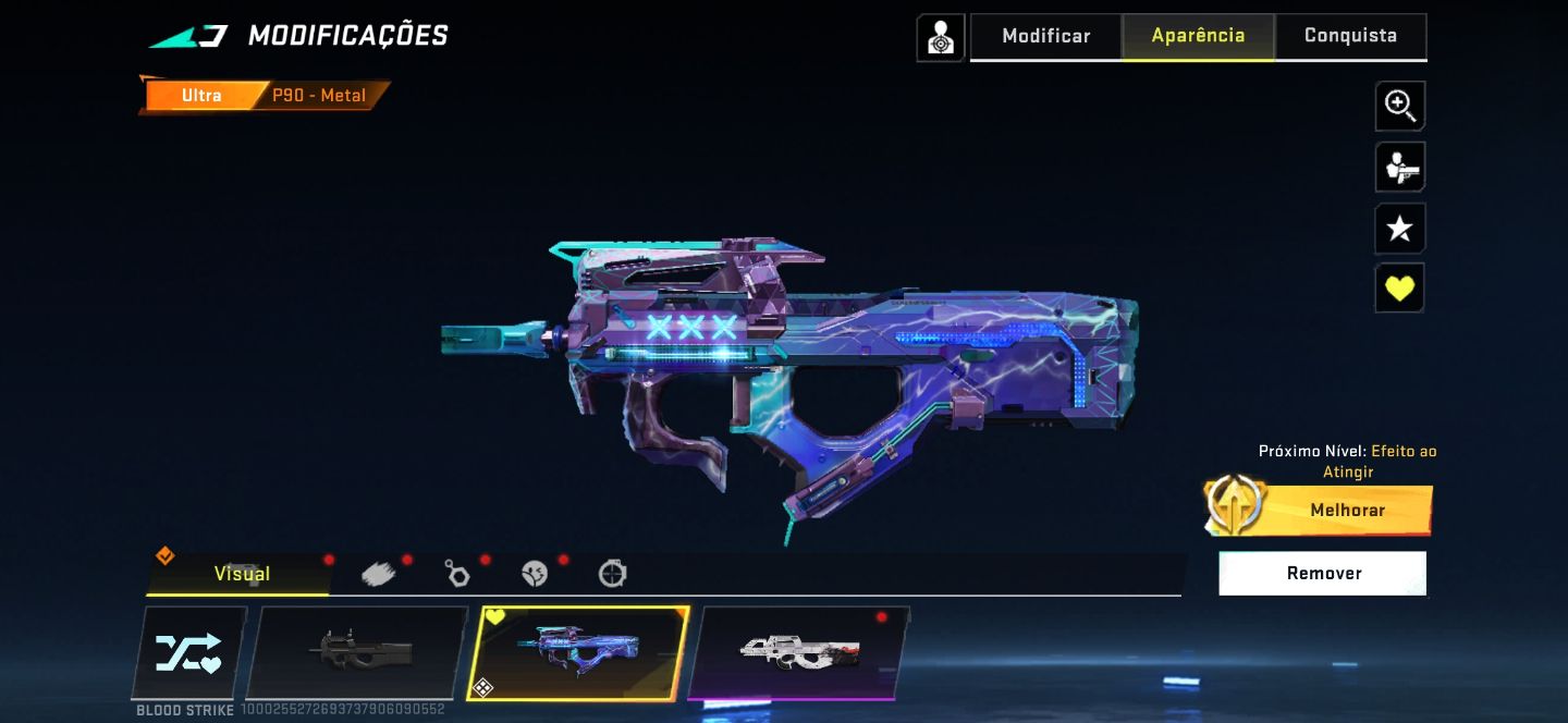 Conta Blood Strike . Muitas skins ultra, lendárias e colab. Com cartão renome.