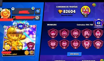 Conta brawl stars 80k+ (Preço negociavel)