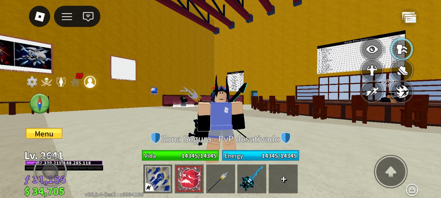 CONTA BLOX FRUITS CONTA PVP COMPLETA