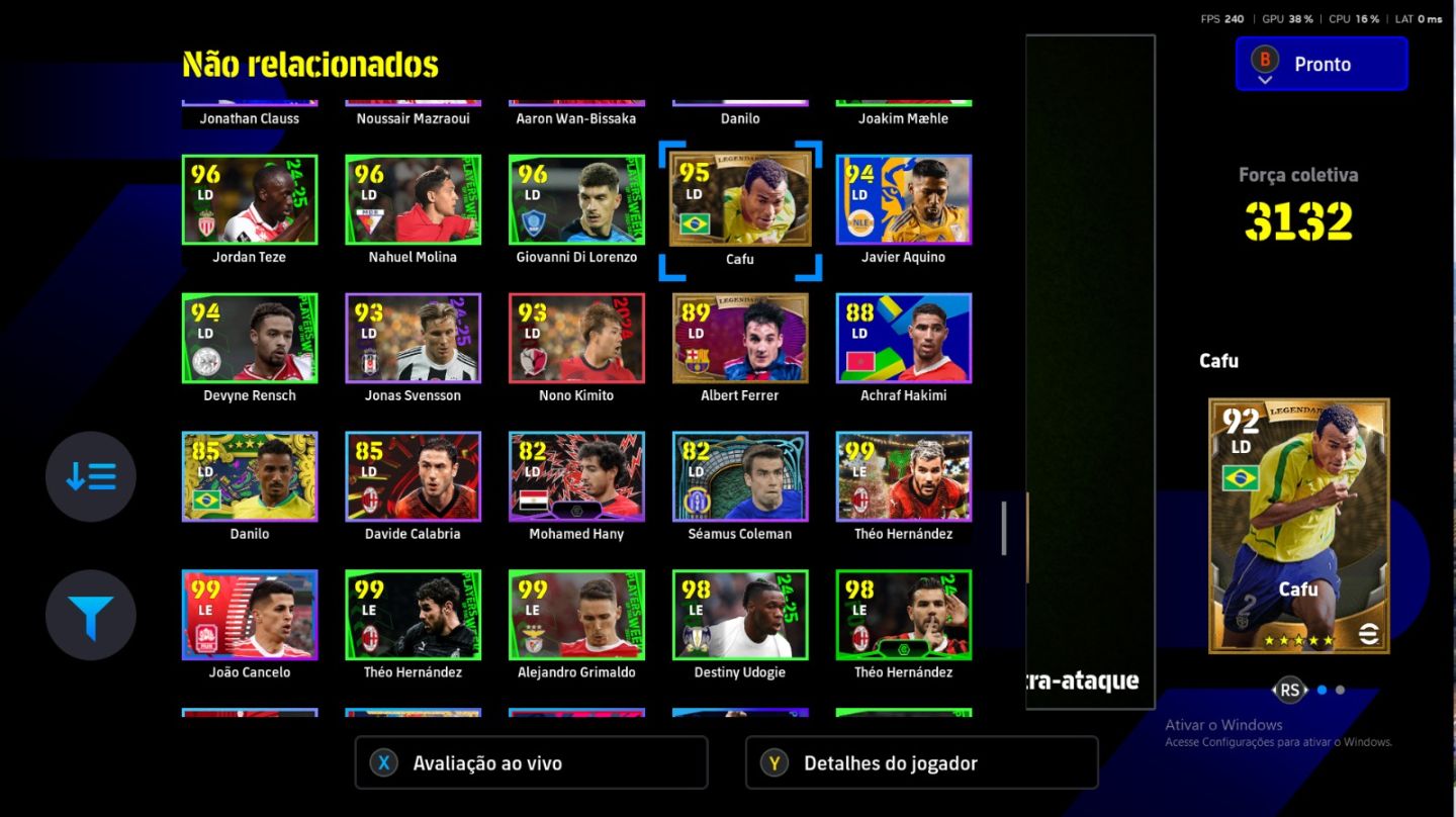 Conta efootball Steam/pc